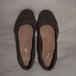 Clarks Collection Suede Ballet Flat